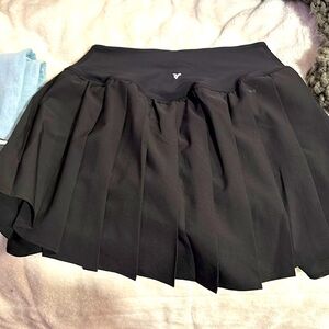 Black athletic skirt